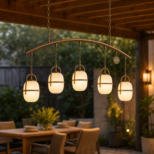 Solvetita Oval Pod Pergola Lantern main product image by Solvetita