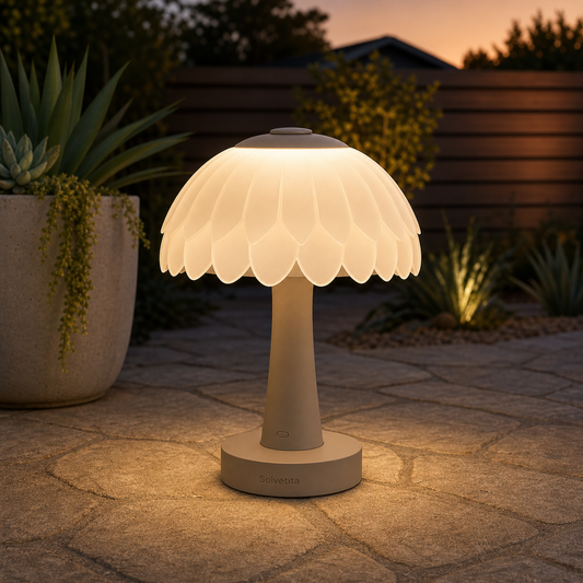 Solvetita Petal Dome Patio Lamp main product image by Solvetita