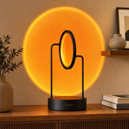 Solvetita Sunset Orbit Projection Lamp main product image by Solvetita
